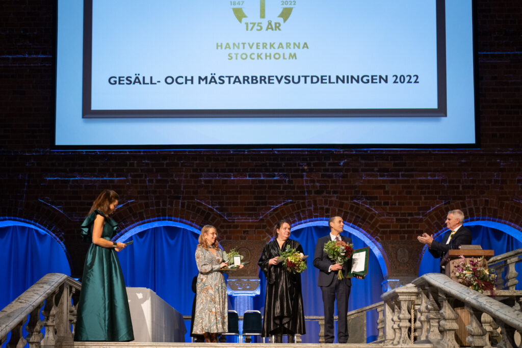 Gala för Gesäll- och Mästarbrev 2023 